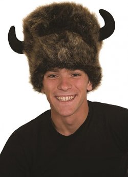 Flintstone water buffalo hat.jpg