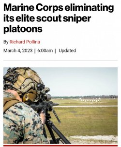 The Marine Corps is getting rid of Scout Snipers - Task & Purpose