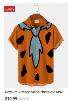 Fred Flintstone shirt.JPG