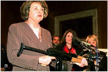 Diane Feinstein with an AK.JPG