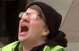 Image result for liberal screaming girl