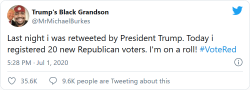 Screenshot_2020-07-01 Trump's Black Grandson… Last night i was retweeted by President Trump To...png