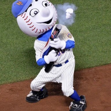 Muzzle Mr. Met? Mascots wonder why they're banned from MLB